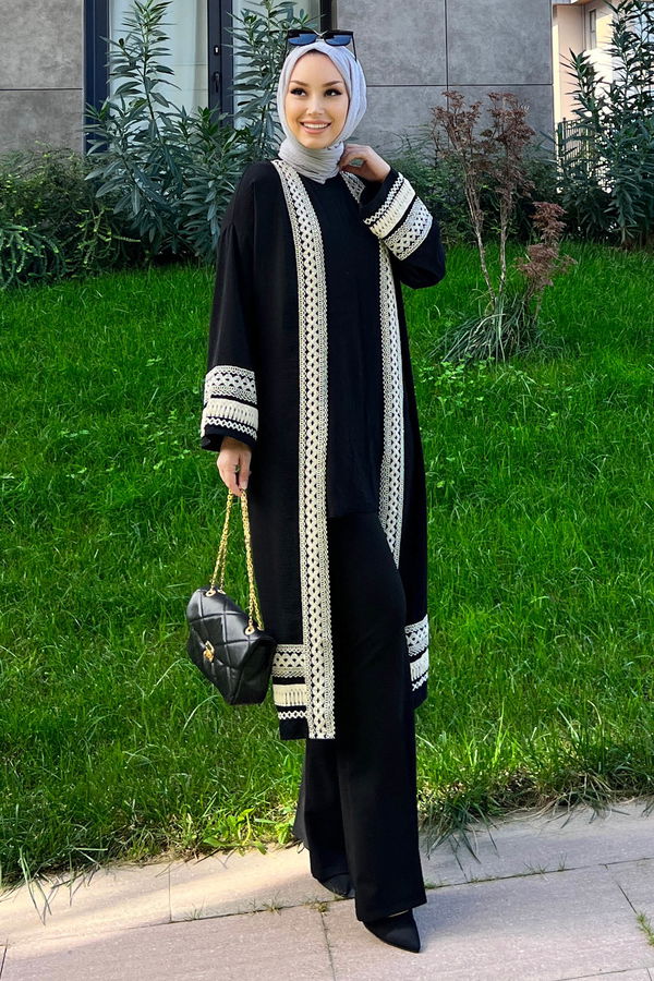 Kimono Siyah - 10166