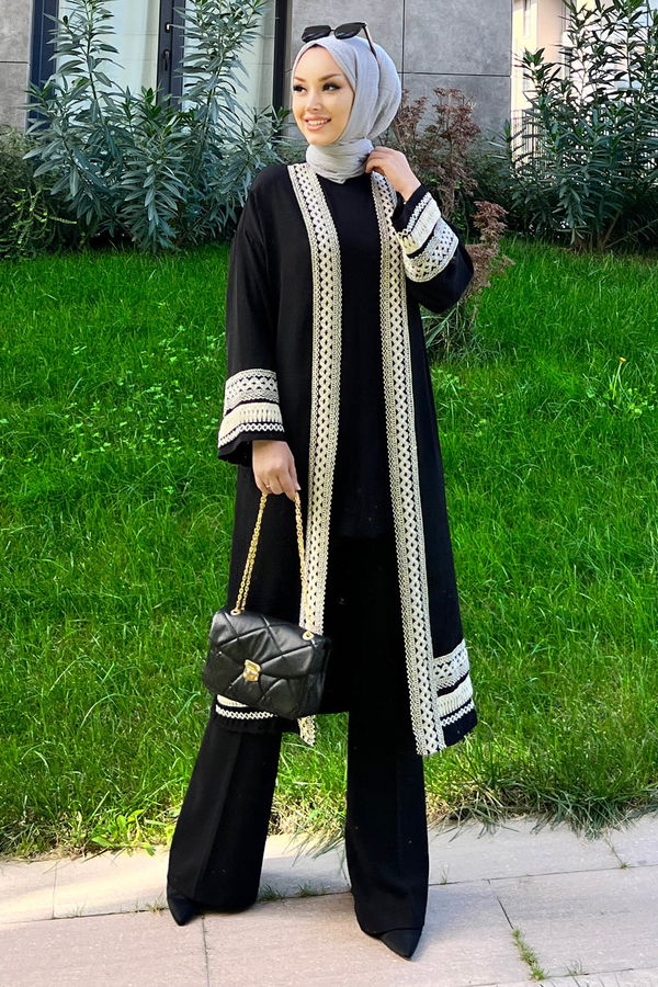 Kimono Siyah - 10166