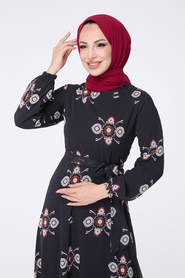 Elbise Siyah - 10352