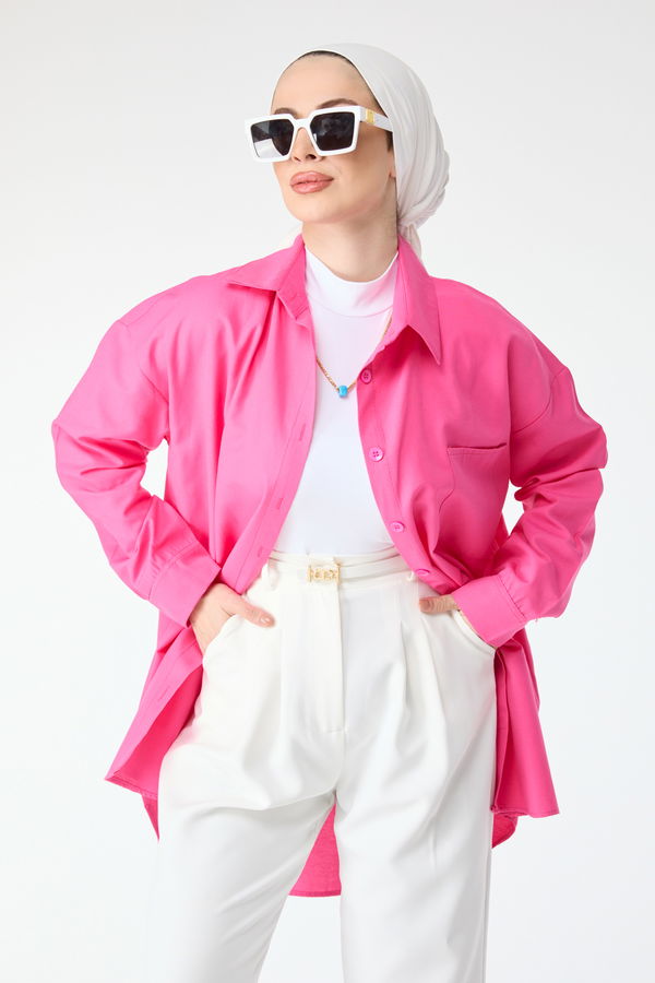 Tunik Fusya - 10810