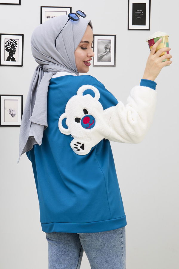 11037-INDIGO Sweat