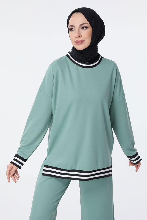 11321-MINT Tunik Pantolon