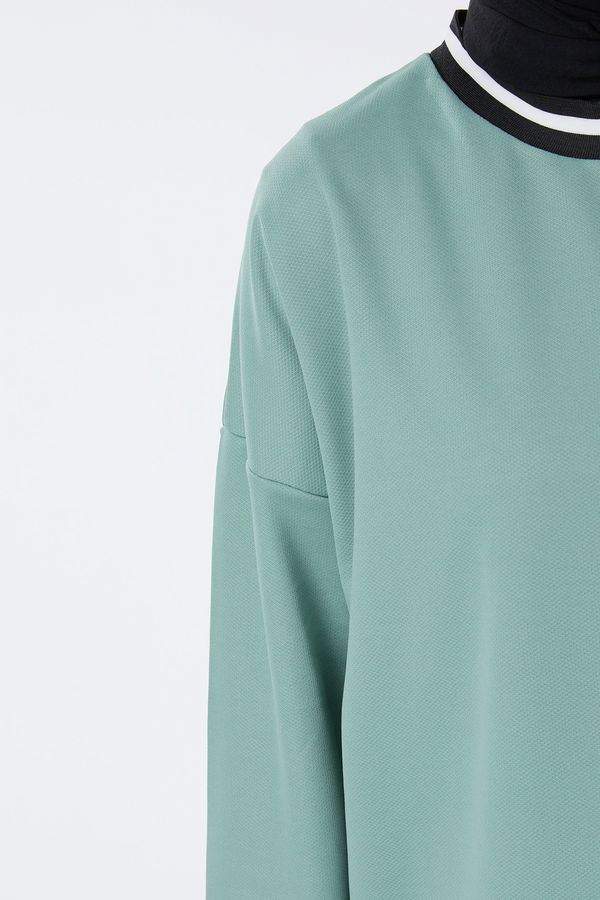 11321-MINT Tunik Pantolon