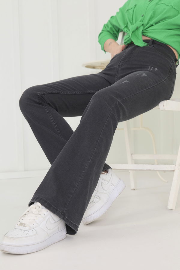 Kot Pantolon Füme - 11397