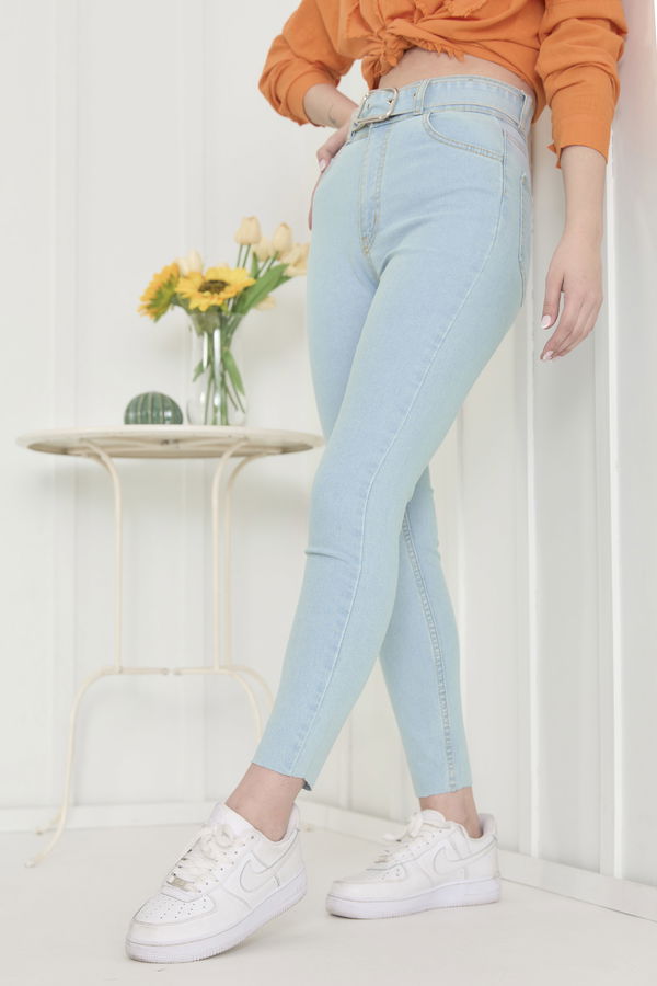 Kot Pantolon Buz Mavi - 11601