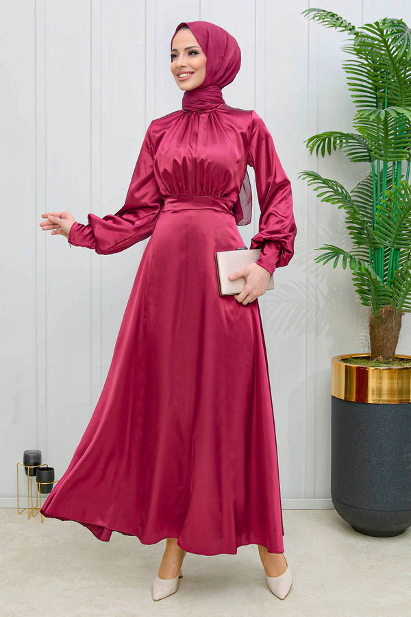 Abiye Bordo - 11635