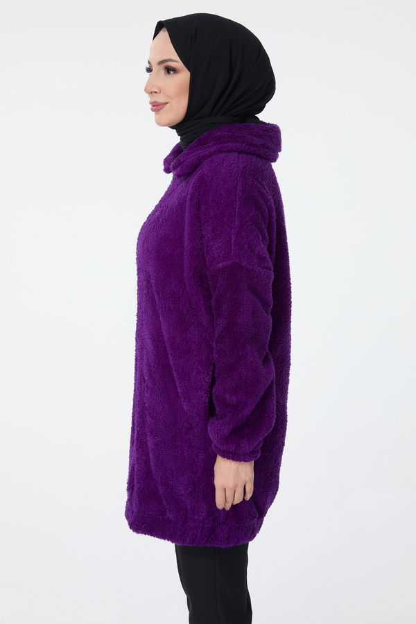 Peluş Mont Mor - 13009
