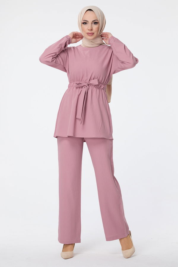 13058-GUL Tunik Pantolon