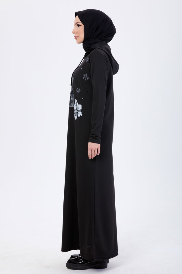 Elbise Siyah - 13099