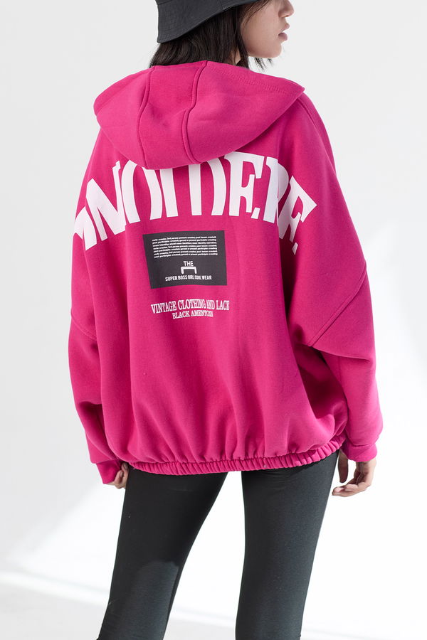 21380-FUSYA Kapsonlu Sweat