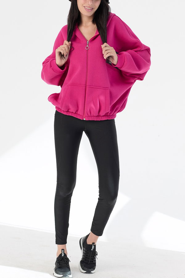 21380-FUSYA Kapsonlu Sweat