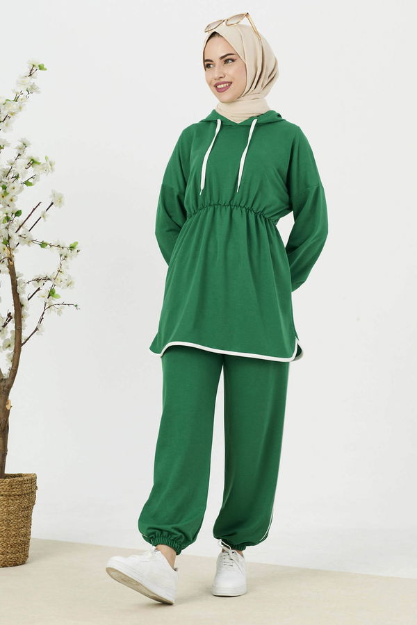 21675-YESIL Eşofman Takımı