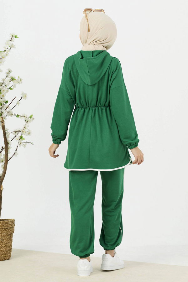 21675-YESIL Eşofman Takımı