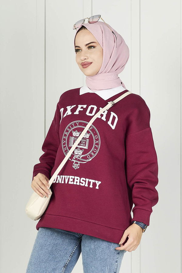 21760-BORDO Sweat