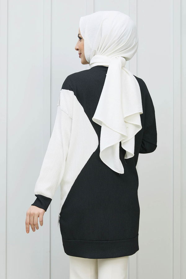 21947-SIYAH Tunik