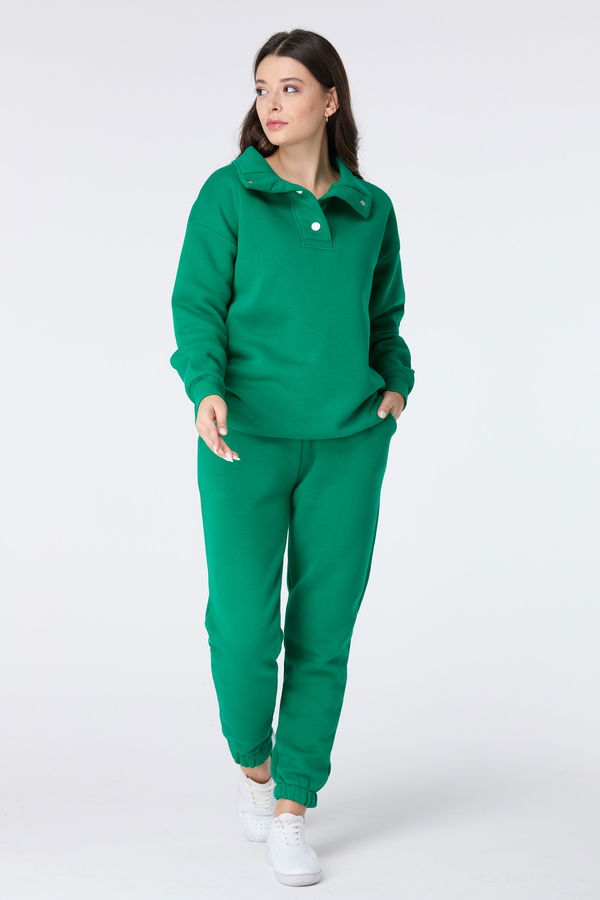 23468-YESIL Eşofman Takımı