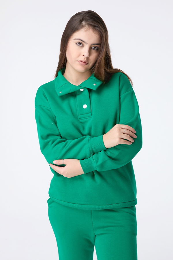 23468-YESIL Eşofman Takımı
