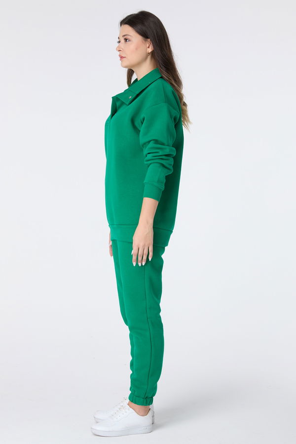 23468-YESIL Eşofman Takımı