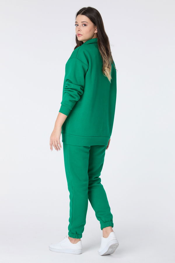 23468-YESIL Eşofman Takımı