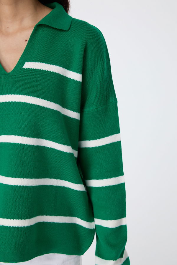 Triko Kazak Yesil - 23633