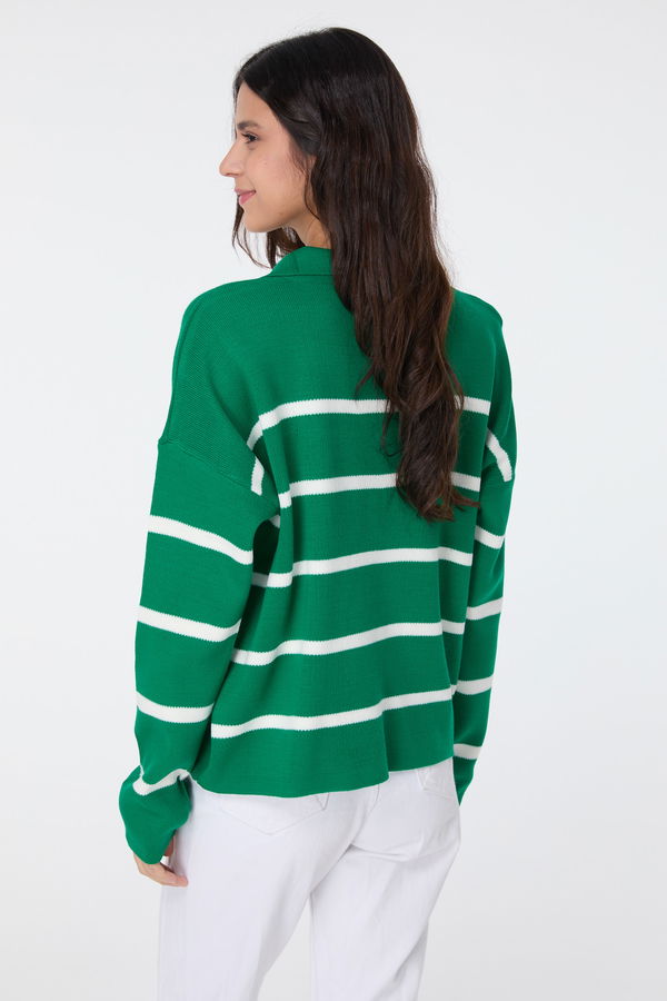 Triko Kazak Yesil - 23633