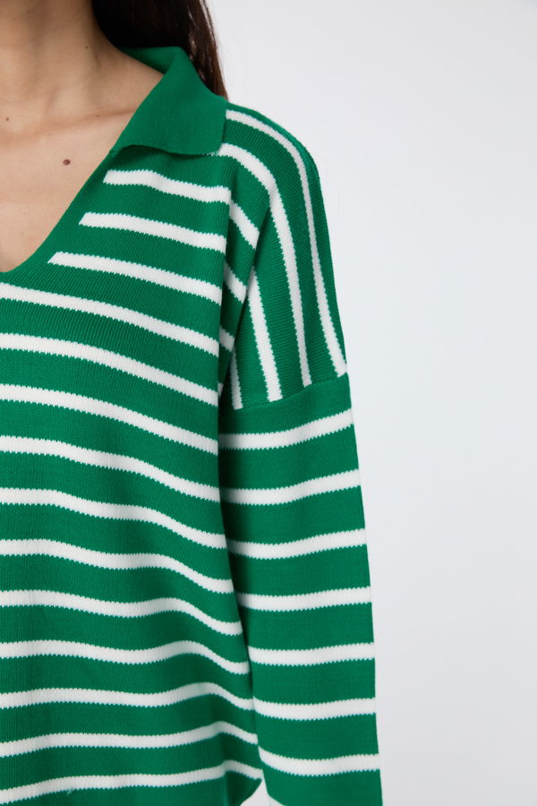 Triko Kazak Yesil - 23634