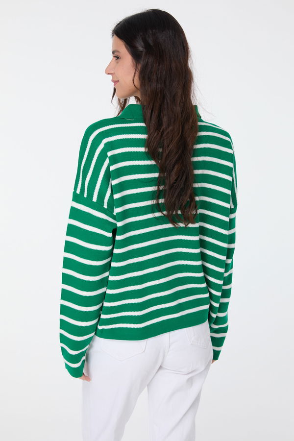Triko Kazak Yesil - 23634