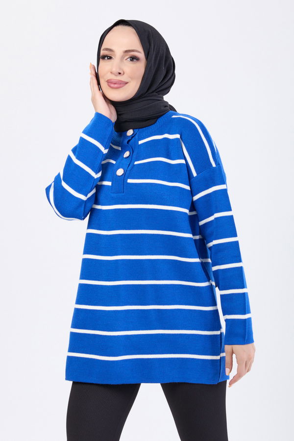 Triko Kazak Saks - 23637