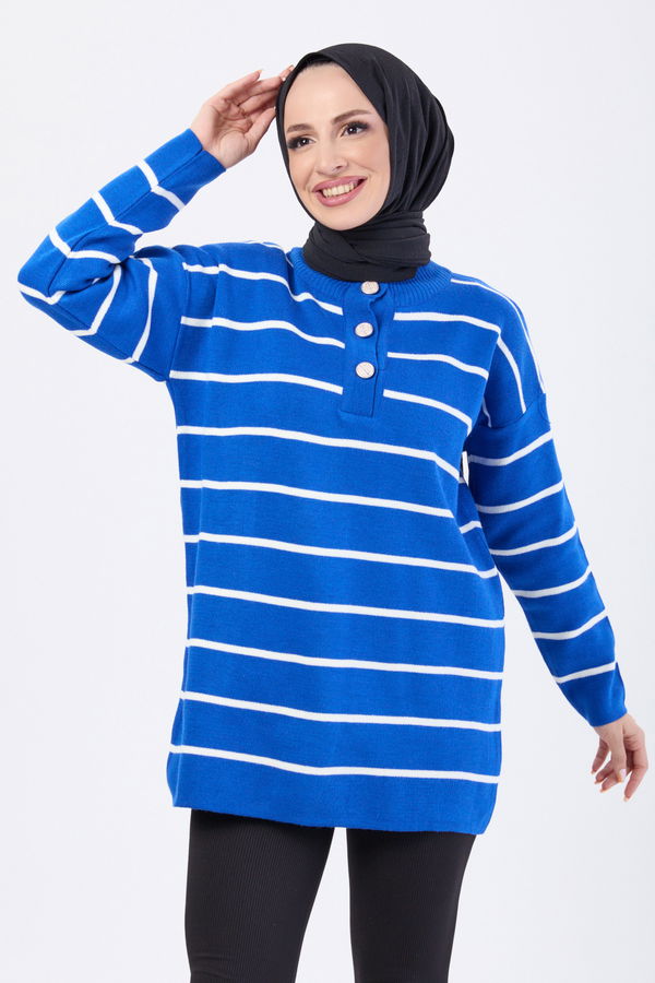 Triko Kazak Saks - 23637