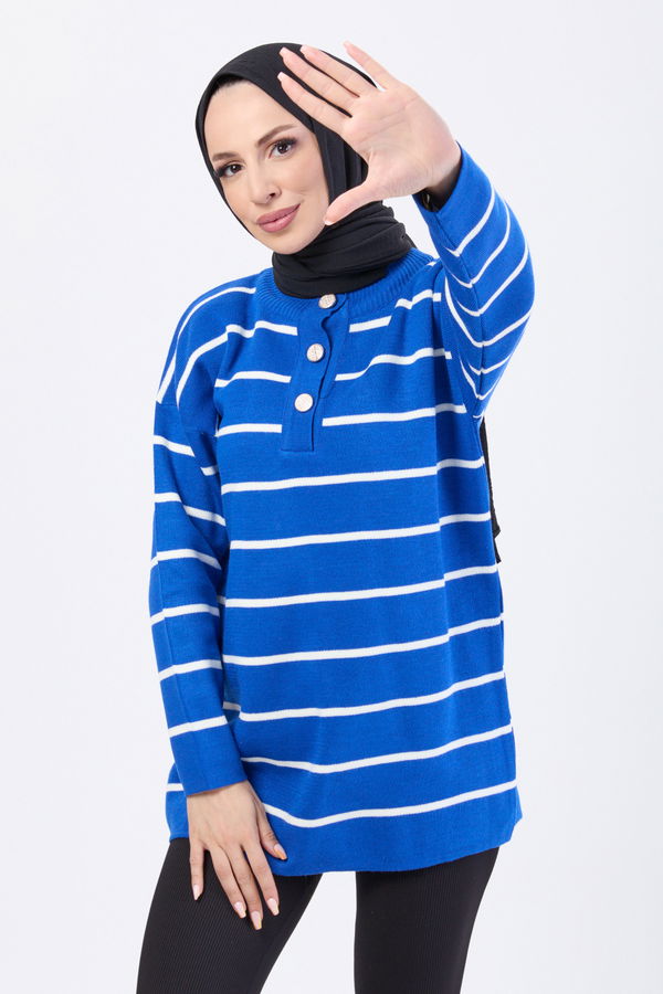 Triko Kazak Saks - 23637