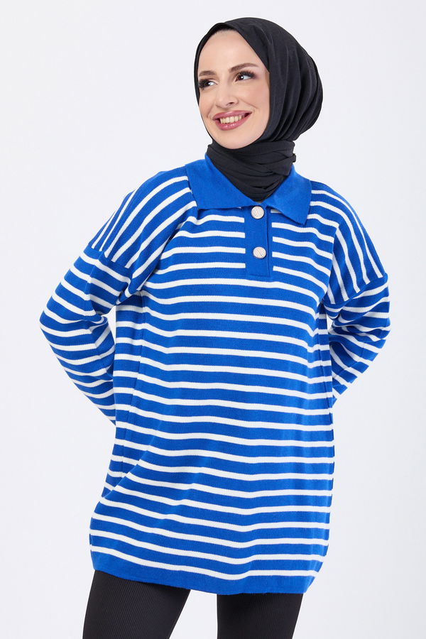 Triko Kazak Saks - 23784