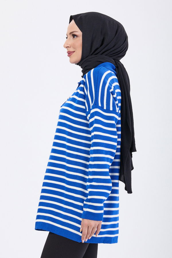 Triko Kazak Saks - 23784