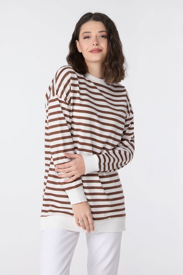 Çizgili Tunik Taba - 23891