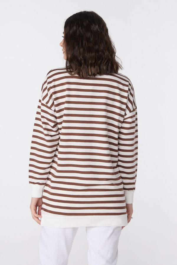 Çizgili Tunik Taba - 23891