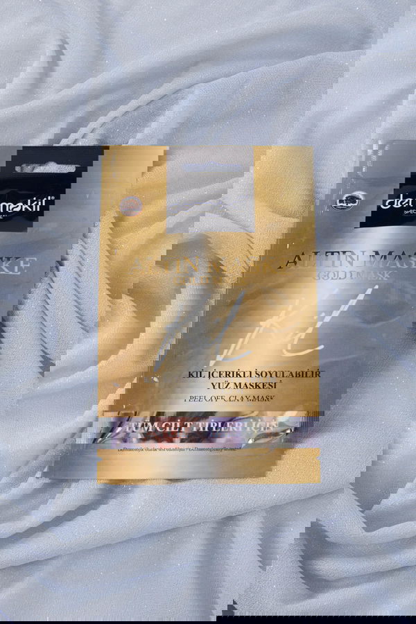 Renksiz DERMOKIL 15 ML SOYULABILIR KIL ICERIKLI GOLD MASKE - 24550