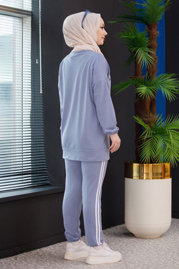 3974-INDIGO Esofman Takımı