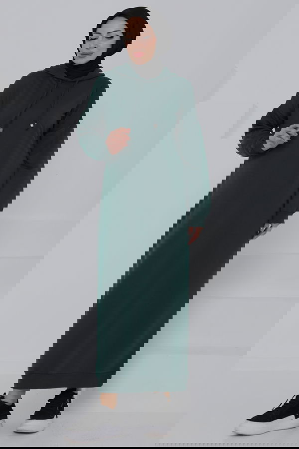 Armalı Elbise Zümrüt - 27049