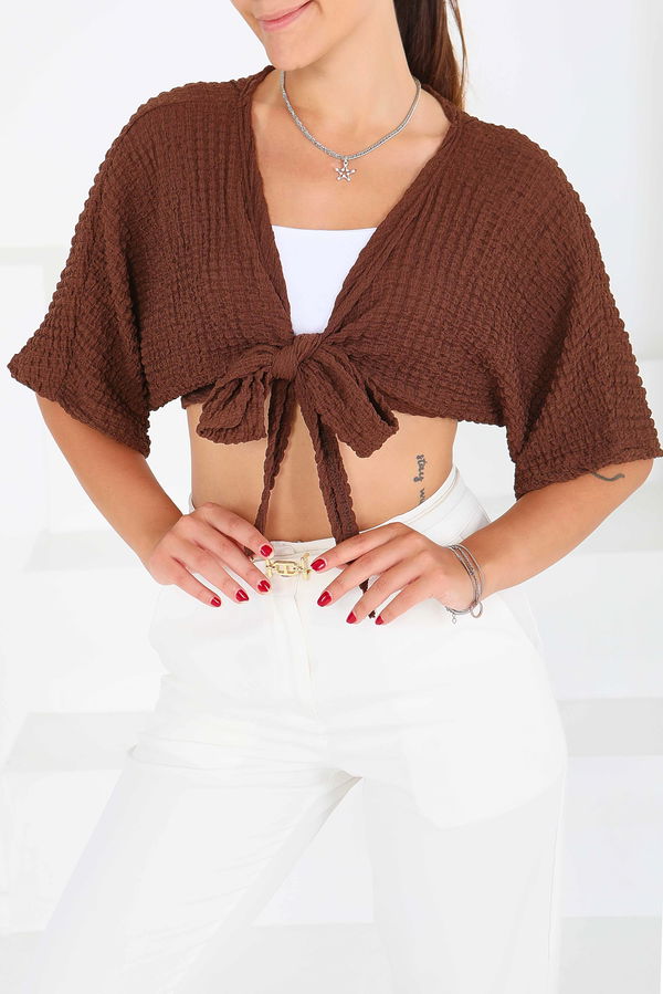 Bağlamalı Bluz - 27539