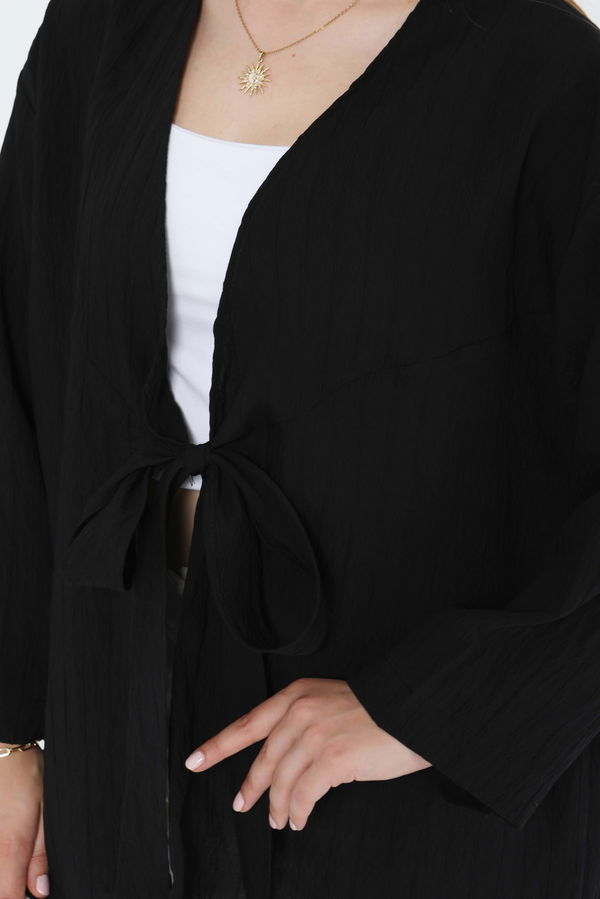 Bağlamalı Ceket - 27486