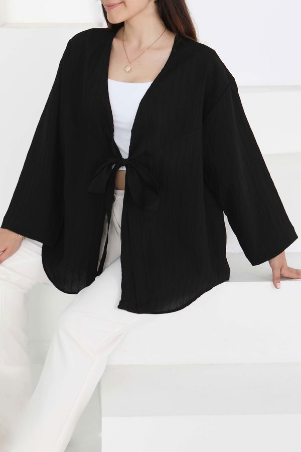 Bağlamalı Kimono - 27388