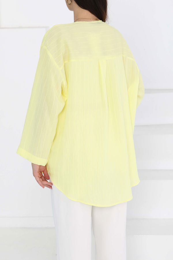 Bağlamalı Kimono Sari - 27388