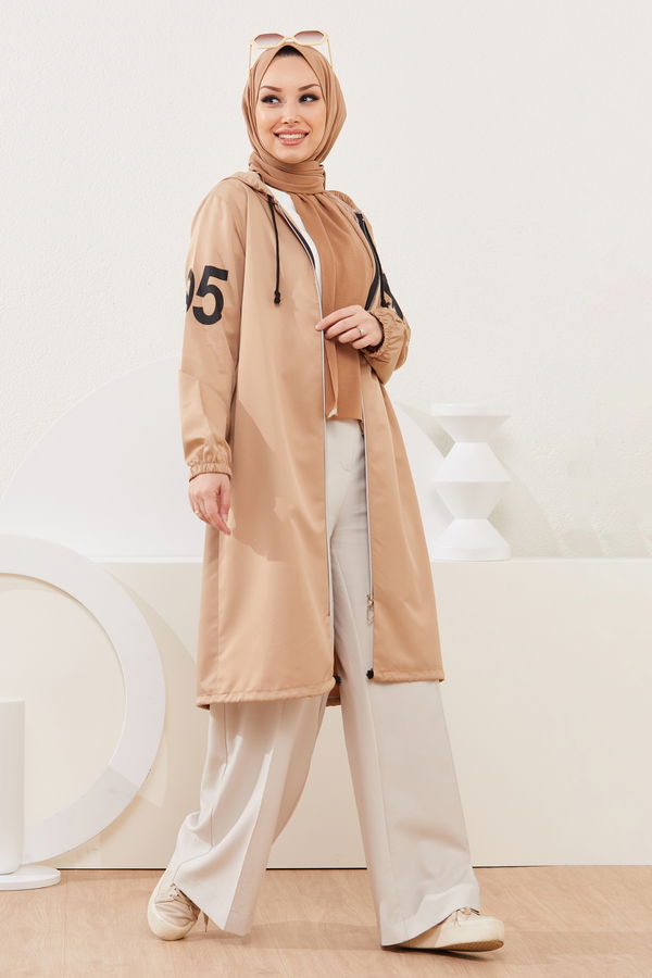 Hooded Cap Mink - 02 7087
