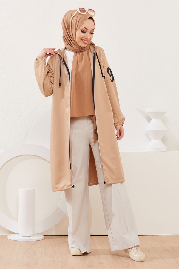 Hooded Cap Mink - 02 7087