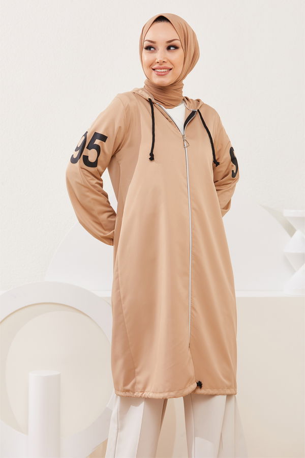 Hooded Cap Mink - 02 7087