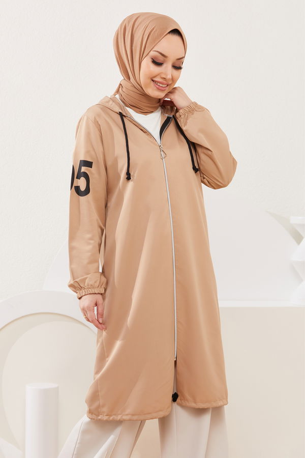 Hooded Cap Mink - 02 7087