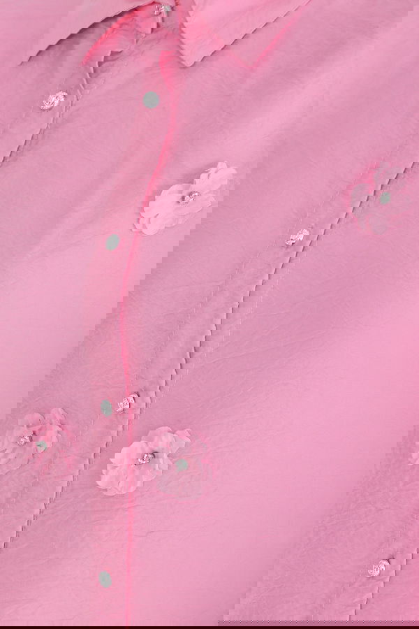 Çiçekli Tunik Pembe - 27272