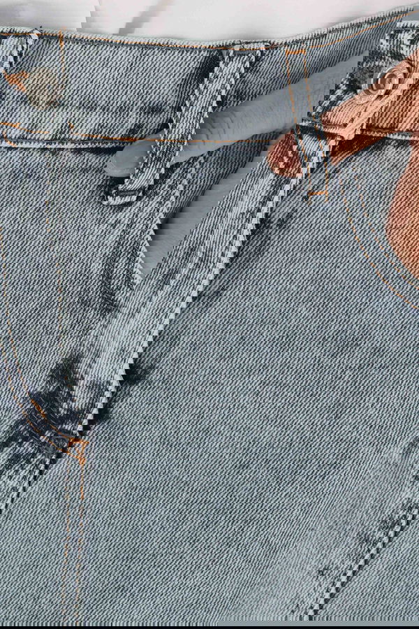 Denim Etek Buz Mavisi - 27162