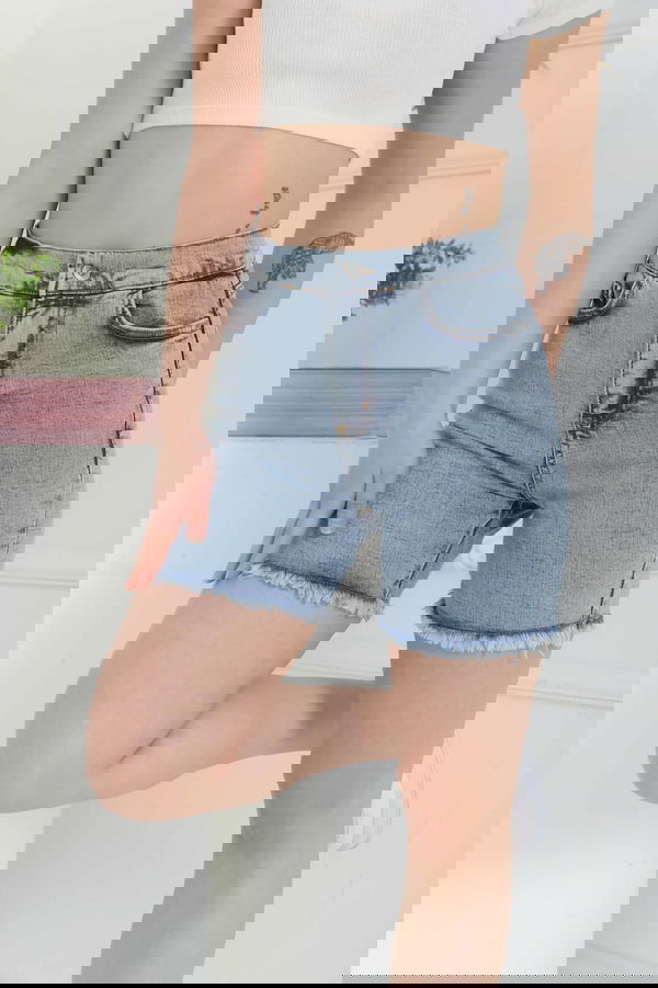 Denim Şort Acik Mavi - 27100