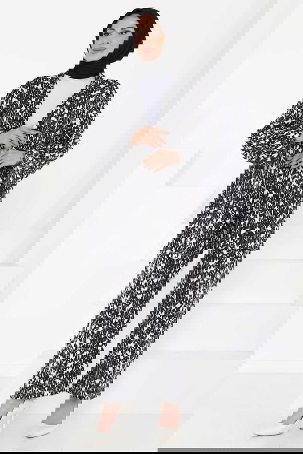 Desenli Kimono Takım - 27132