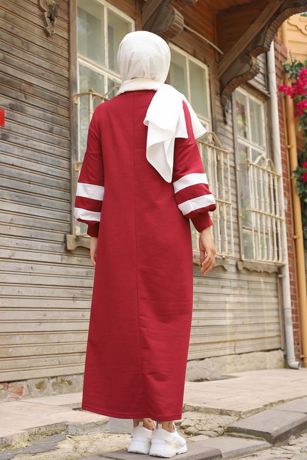 Dress Claret Red - 4134